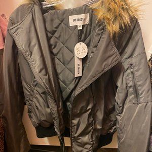 BB Dakota, BRAND NEW fur bomber jacket